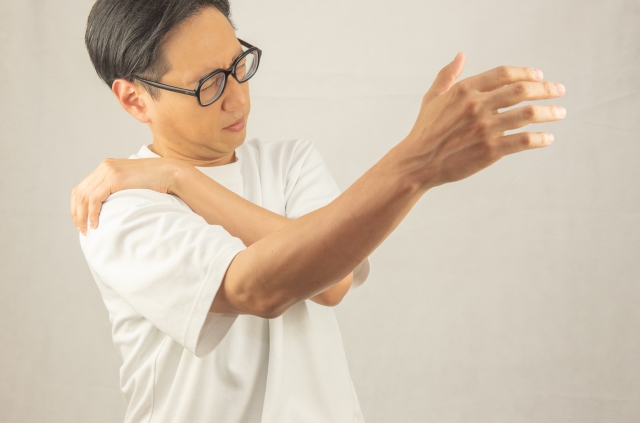 腋窩神経麻痺